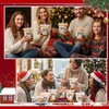 Shinymoon 20 Pcs Christmas Plastic Buckets Bulk Merry Christmas Cups