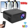 YT500 Mini Projector Portable Movie Projector with Audio and Video/USB/Memory