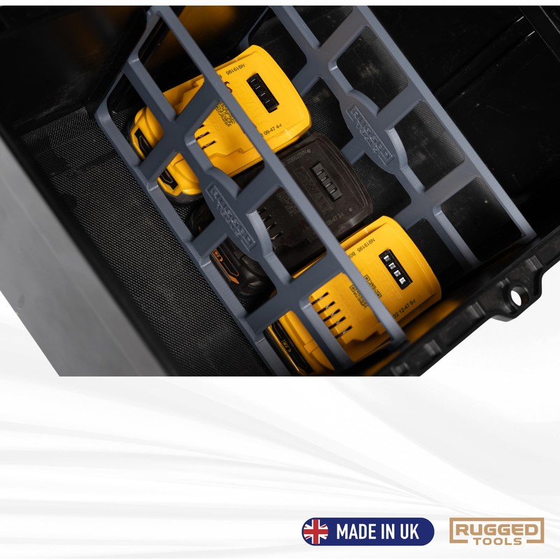 RUGGED TOOLS - HeavyDuty Divider compatible with Dewalt ToughSystem 2.0