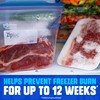 Ziploc Gallon Food Storage Freezer Bags, Stay Open Design, Easy