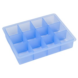 Lurch 10465 Ice Cube Tray 40 x 40 mm Cubes Ice-Blue