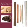 8 PCS Pasta Rolling Pins Set, Multiple Sizes Wood and