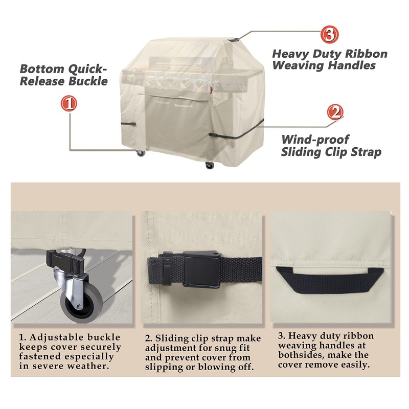 Porch Shield 54W x 24D x 46H inch Premium Gas