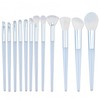 Jindizi Soft Fluffy 12-Piece Makeup Brush Set with Sponge -