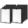 Ancolin 8 pcs 45i Replacement Filter, Compatible with Alen BreatheSmart