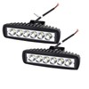AUXTINGS 6 inch 18W Spot LED Work Light Bar Driving