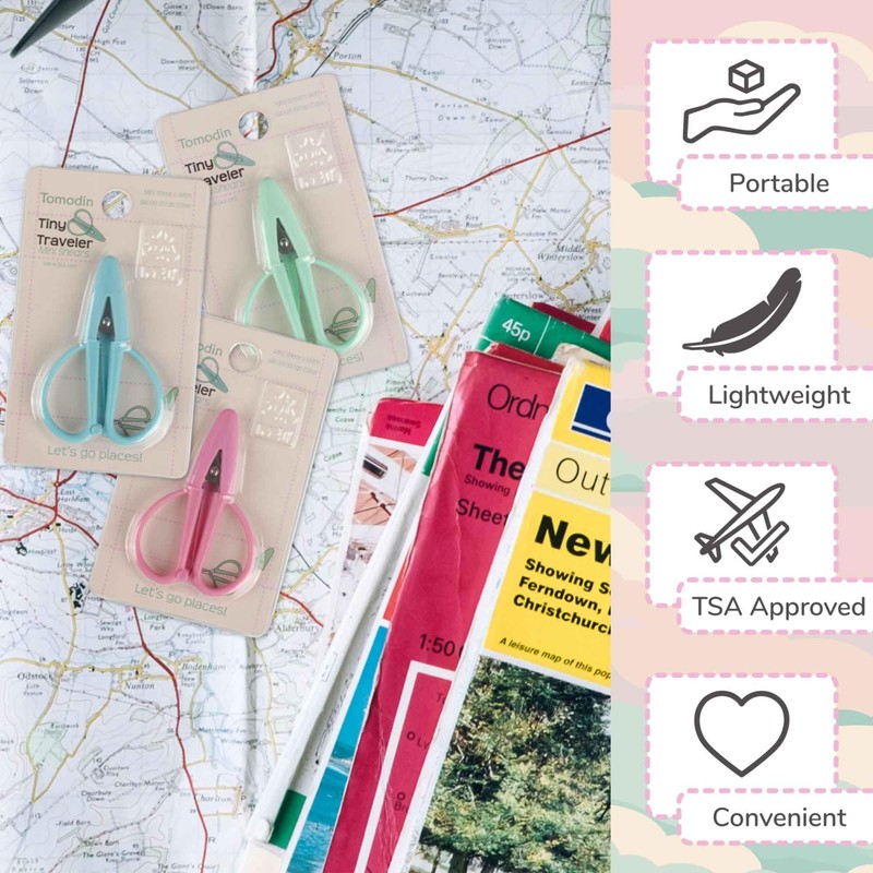 JubileeYarn Tiny Traveler Units - Portable TSA Compliant Mini Airplane