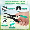 Gulfmew Spray Head Pull Up Tool, Sprinkler Head Tool Compatible
