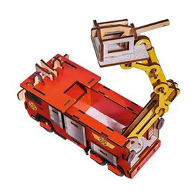 Eichhorn 109255602 Fireman Sam 3D Jigsaw Puzzle 23 x 18.5 cm Construction Set Jupiter Design