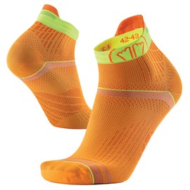 Sidas Unisex Run Feel Running Socks, yellow, 37 - 38