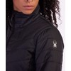 Spyder Women's Peak Insulator Jacket, Black, X-Large