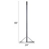 Extreme Max 3005.4233 24" Commercial-Grade Screening Rake for Beach and
