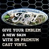 Mossy Oak Graphics - 14010-BL Universal Bottomland Auto Emblem Skin