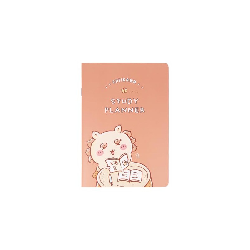 Sunstar Stationery 748580 Chiikawa Study Planning Notebook, Shisa, Keikaku Notebook,