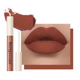 Plumping Lip Gloss Plumper - Matte Liquid Lipstick Long Lasting Lip Gloss Plumper Lip Makeup Non-Fade Lip Gloss for Women Girls (#04, 13.5g)