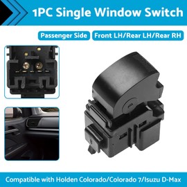 MAX COOL Car Single Power Window Control Switch Suitable for Holden Colorado RG Isuzu D-Max