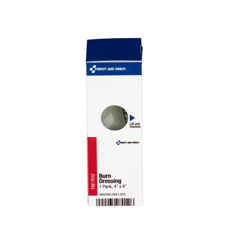 First Aid Only FAE-7012 Burn Dressing Burn Bandage Refill, 4"