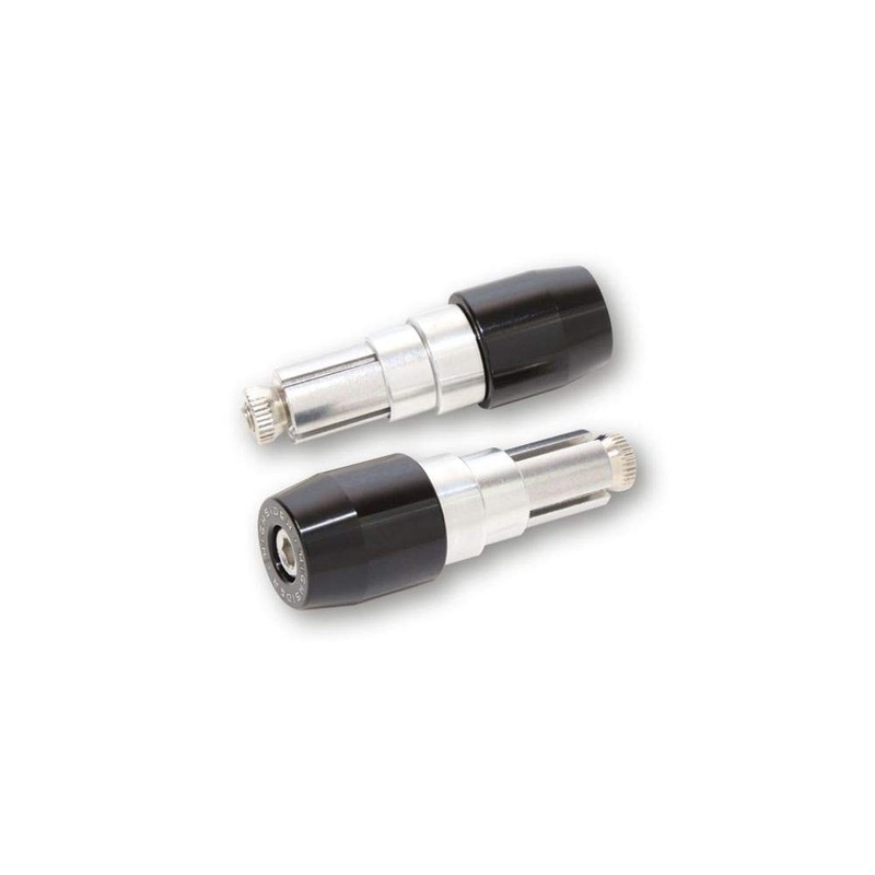 Highsider Motorcycle Handlebar Handlebar Weights Evo, Black, with inner diameter