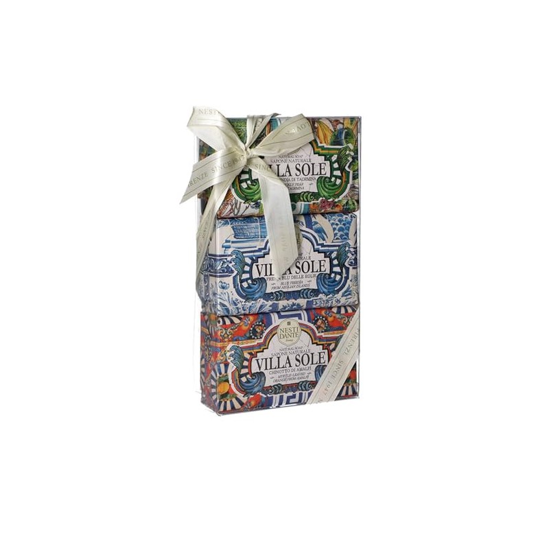 NESTI DANTE Villa Sole Soap Set 3 x 250 g