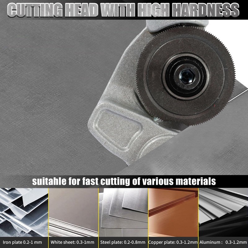 Electric Drill Plate Cutter High Manganese Steel Electric Drill Shears