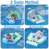 Mambobaby Float Add Tail Baby/Infant Swim Float with Canopy, Non-Inflatable