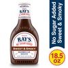 Ray's No Sugar Added Sweet & Smoky Barbecue Sauce, 18.5