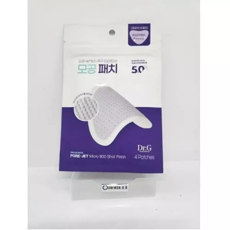 Dr. JOWEI [닥터지] 바쿠치올 포어젯 마이크로 800샷 패치 1파우치(4P) Dr.