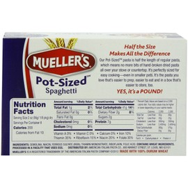Mueller's Pot-sized Spaghetti Value Multi-pack of 3