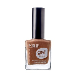 KISS New York Gel Strong Nail Polish 0.44oz (KNP010 - Gold Mine)