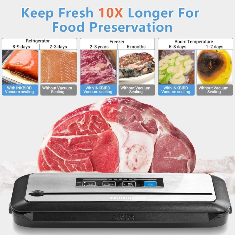 Inkbird Culinary Sous Vide Precision Cooker Vacuum Sealer Machine Preservation