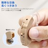 Jesyooka 集音器 耳かけ式 軽量 小型 高齢者向け 6段階音量調整 クリアな音質 低ノイズ設計 快適フィット