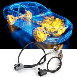 Sensor de Oxígeno, Yctze 2 Piezas O2 Sensor de Oxígeno de Repuesto de Metal para Cherokee 234-4076 234-4078 for sensor de o2 1999 cherokee sport, oxígeno, sensor de o2 aguas