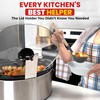 Liddit Crockpot Lid Holder for Kitchen Organization Durable, Easy to