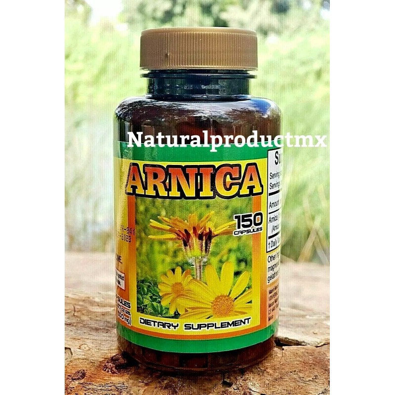 Plantimex Arnica Capsules Arnica ✅ 150 Capsulas Anti-inflammatory Support By