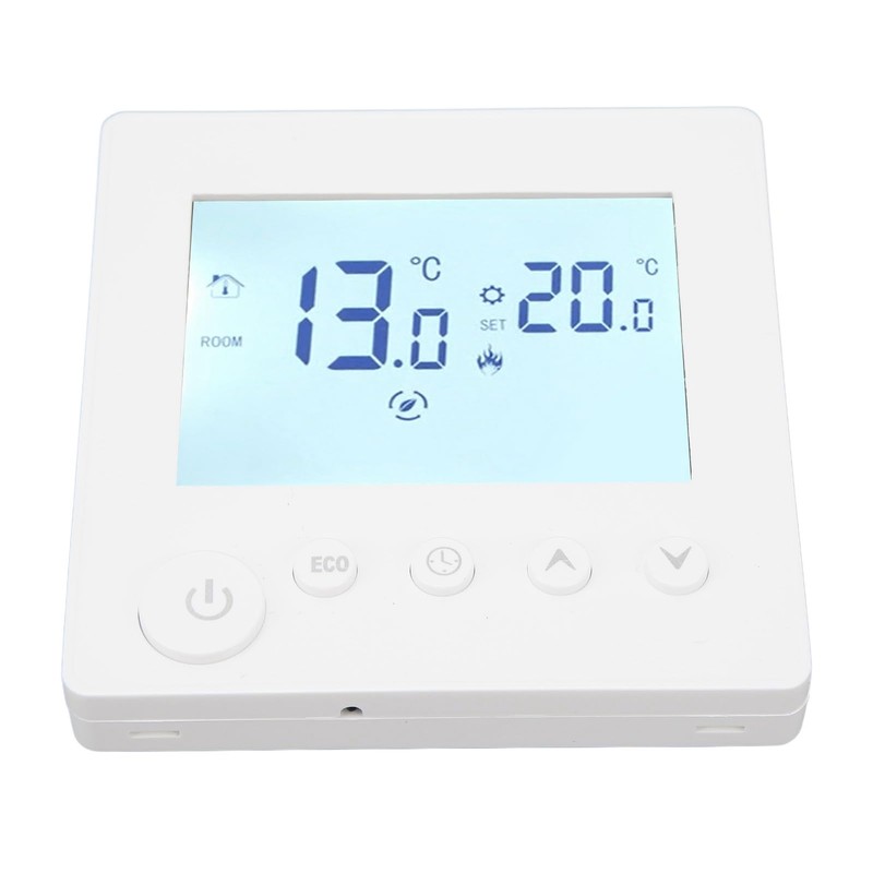 Digital Thermostat LCD Display Temperature Controller Heating System Home RF
