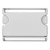 Prym Matt Silver-Coloured 40mm Belt Buckle (1pc), Metal, 9.5 x