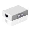 SIENOC 2 Ports Network Switch Selector Hub 2-in 1-out or