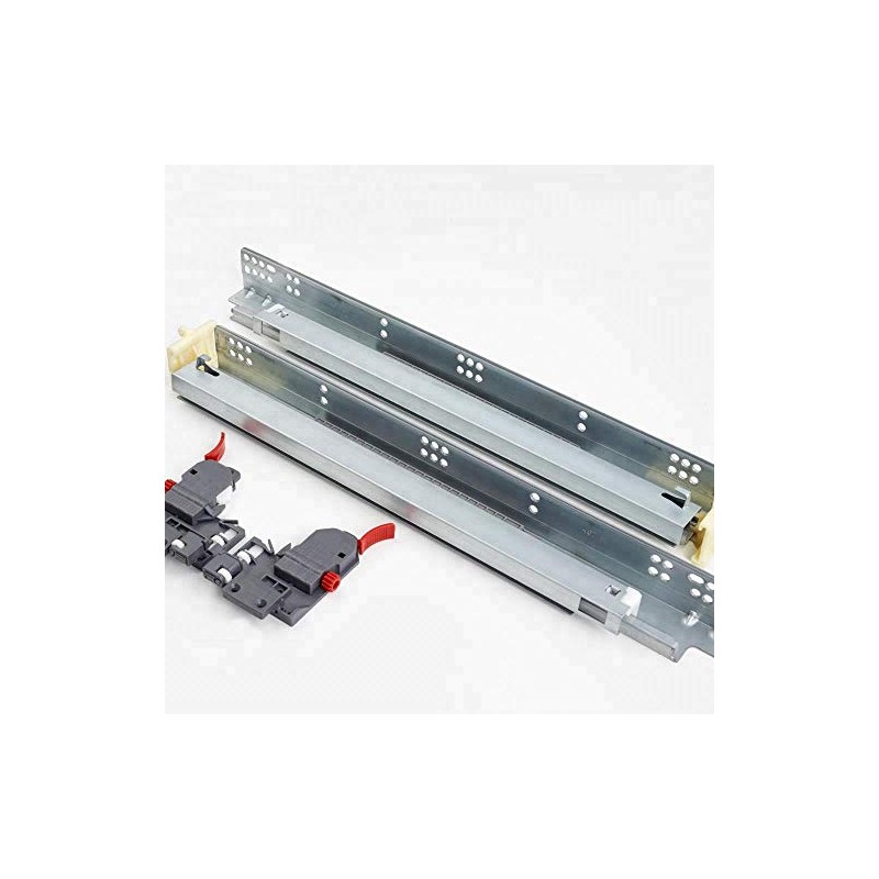 1 Pair Promark Concealed Undermount Soft Close Full Extension Slide