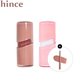 HINCE Raw Glow Gel Tint 4ml*2ea & Gift Set 3items, Color 1#$%Color 2:13 Pink Pepper-01 Bare