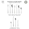 Robert Welch Blockley Bright Long Handled Spoon, Set of 4.