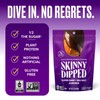 SkinnyDipped Super Dark Chocolate + Sea Salt Almonds, Vegan, Healthy