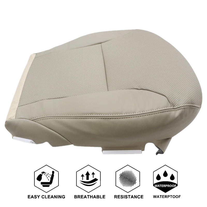 NLQR Front Driver and Passenger Side Bottom Replacement Seat Covers