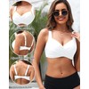Parte superior de bikini con aros para mujer, solo brasier