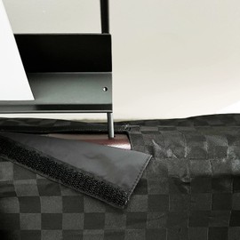 Digital Piano Cover – Keyboard Dust Covers, Waterproof Tailored Fit Piano Covers for KORG Pa1000, Pa900, Pa700 and Pa600, Premium Ebony Black Keyboard Cover in Digital Pianos for Home & Studio Use