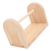 Wooden Yarn Holder Single Rotating Yarn Storage Horizontal Crochet Yarn