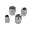 'Box Nuts Hexagonal 1/2 Socket Set Metric/Sae Inch Set 10