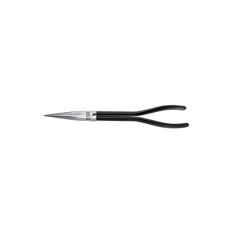 Hazet 1841A-33 クロムメッキスナイプノーズプライヤー 8.07インチ