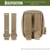 Maxpedition 3-Inch TacTile - Pack Of 4 (Khaki)