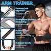 Twister Arm Trainer, Adjustable Chest Training Device with Bracelet Guards,