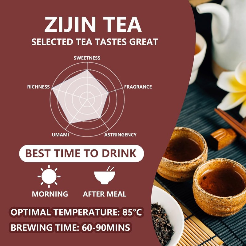 Premium High Mountain Loose Leaf Black Tea Natural Fragrance Healthy